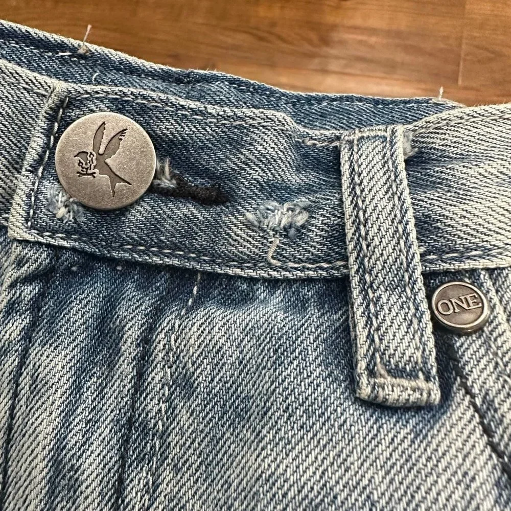 One Teaspoon Outlaws denim shorts